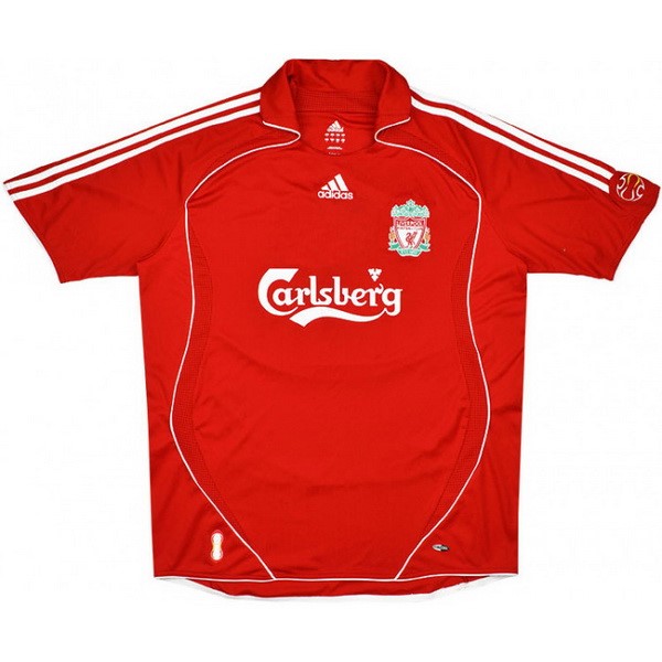 Camiseta Liverpool 1ª Retro 2006 2007 Rojo